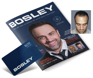 bosley info kit gift card