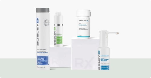 Assorted Bosley products