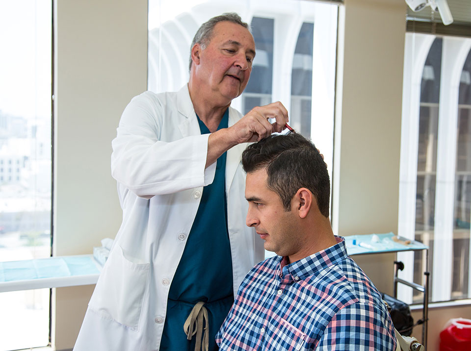 Bosley patient and physician