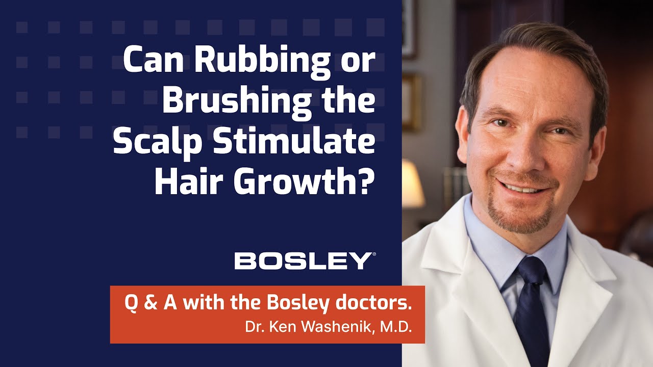 Can Rubbing or Brushing the Scalp Stimulate Hair Growth?